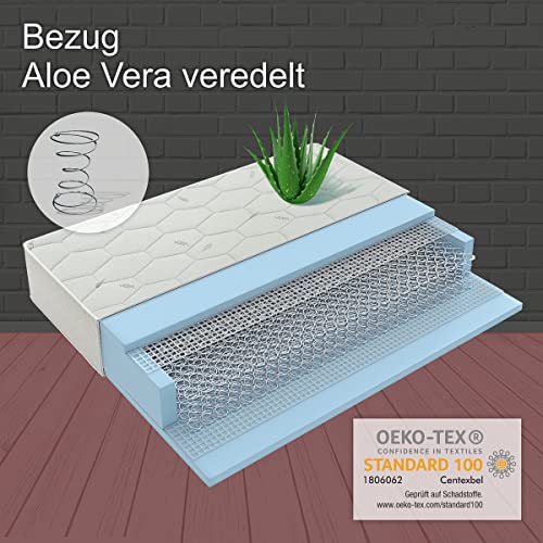 Boxspringmatratze Matratzen Perfekt Federkernmatratze Smaragd