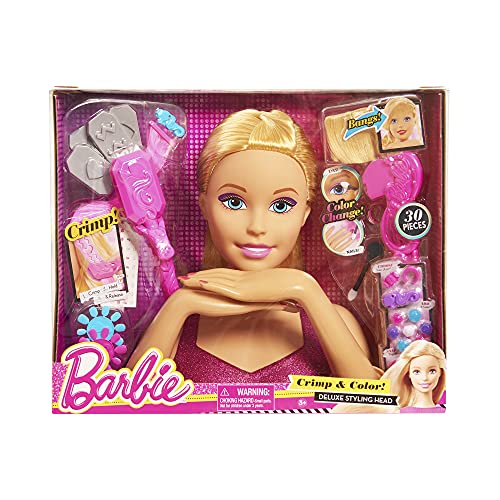 Schminkpuppe Barbie Giochi Preziosi Frisierkopf BAR17