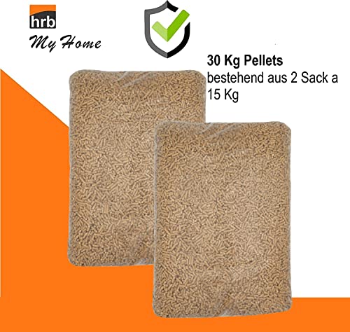 Holzpellet HRB 30 kg Pellets Sackware Heizpellets A1 Öko Energie