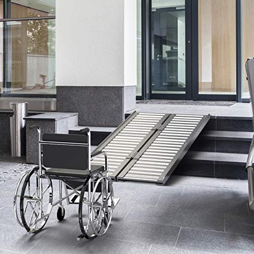 Rollstuhlrampe Jago ® – Aluminium, Klappbar, versch. Größen