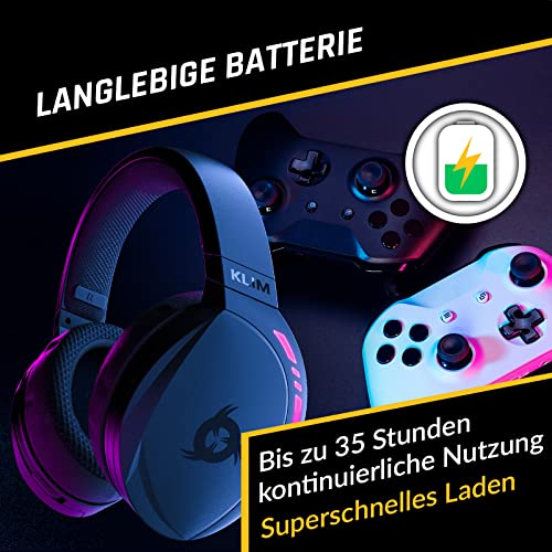 Noise-Cancelling-Kopfhörer KLIM Panther RGB Gaming Headset