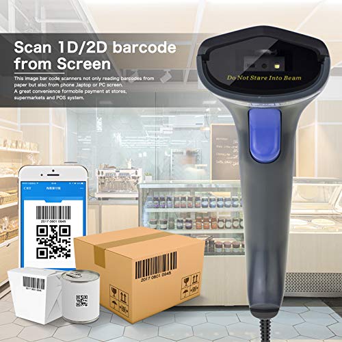 2D-Barcode-Scanner NETUM Kabelgebundener 2D QR