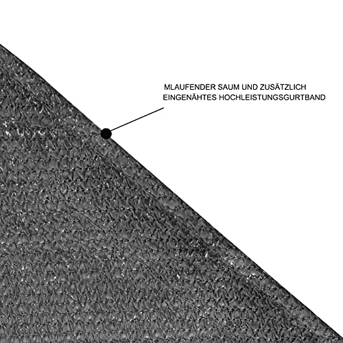 Sonnensegel Dreieck WOLTU ig 3x3x4,25m Sonnenschutz HDPE