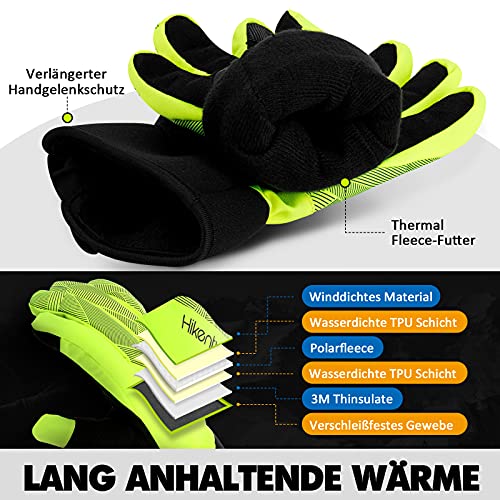 Langlauf-Handschuhe HIKENTURE Winterhandschuhe, wasserdicht