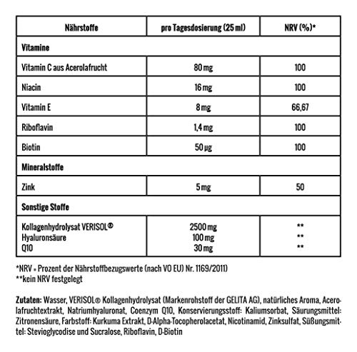 Kollagen-Trinkampullen CDF Sports & Health Solutions Kollagin