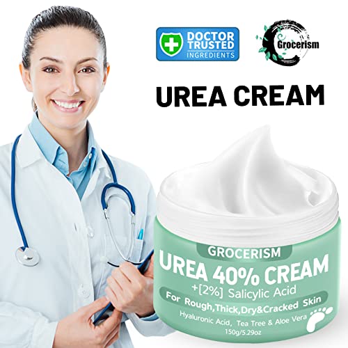 Urea-Fußcreme Grocerism Urea Creme 40 Prozent 150 Gramm