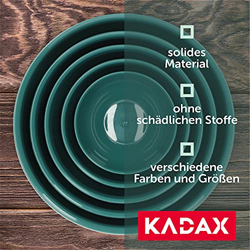 Plastikschüssel KADAX Schüssel aus Kunststoff, Salatschüssel