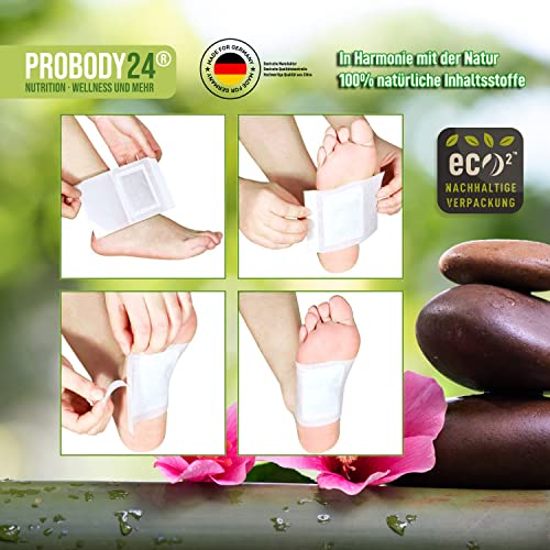 Detox-Fußpflaster ProBody24 ® Bambus Vital Fußpflaster