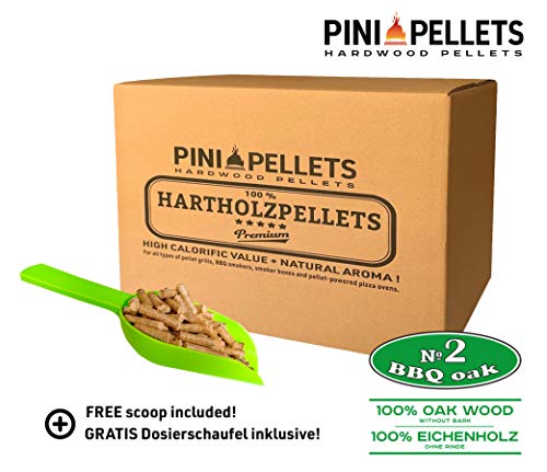 Holzpellet PINI Grillpellets 15 KG, 100% Eiche №2 zum Grillen