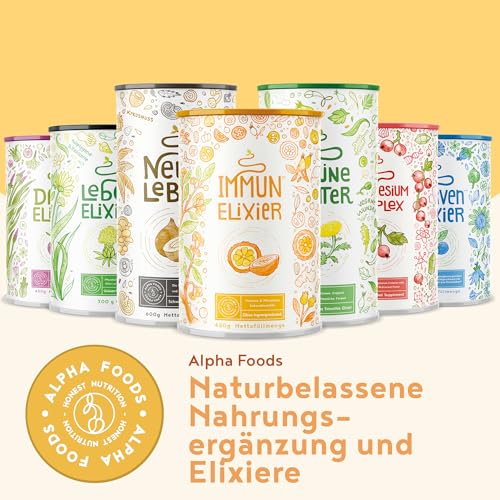 Immunkur Alpha Foods Immun-Elixier – Quercetin mit Vitamin C