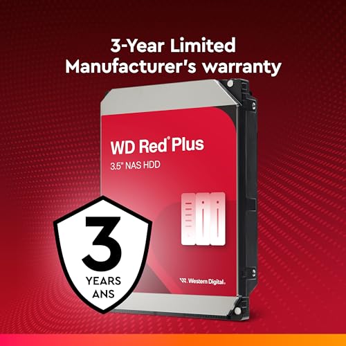 3TB-HDD Western Digital WD Red Plus interne Festplatte NAS