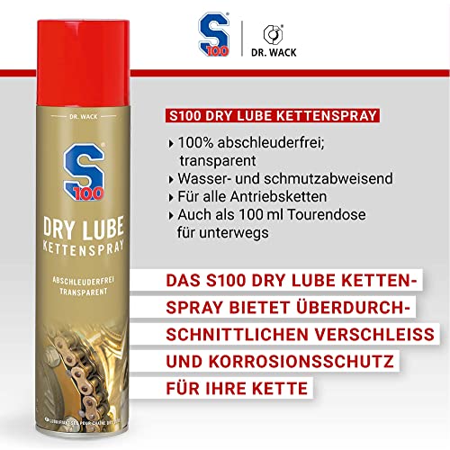 Kettenspray DR. WACK, S100 Dry Lube 400 ml