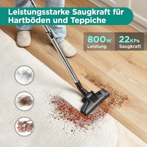 Miele-Staubsauger ohne Beutel EUREKA Apollo beutelloser Staubsauger