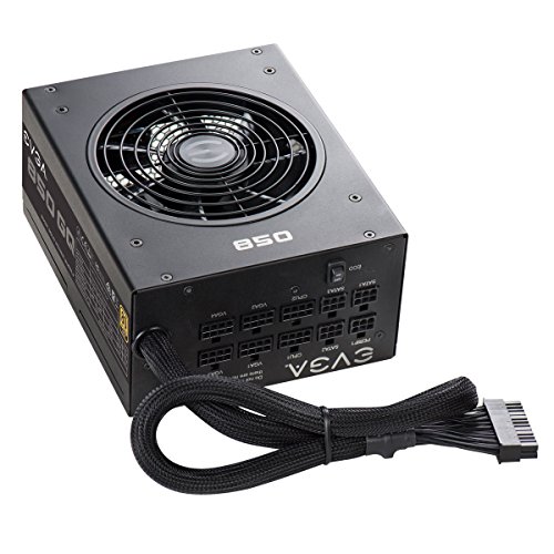 850W-Netzteil EVGA 519336 850 GQ, 80+ GOLD, Halbmodular