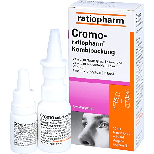 Allergie-Nasenspray Ratiopharm CROMO- Kombipackung