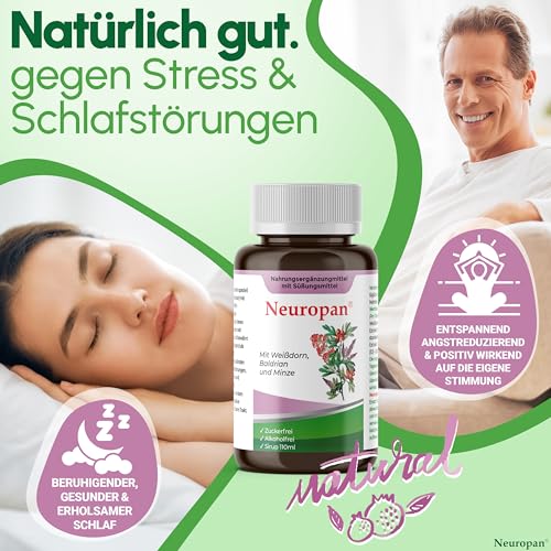 Pflanzliche Beruhigungsmittel Neuropan Sirup 110ml Anti Stress