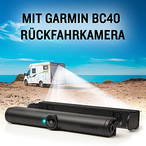 Navi mit Rückfahrkamera Garmin Camper 780 MT-D EU mit BC 40