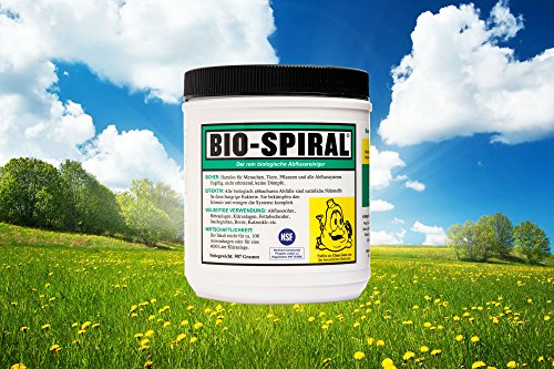 Bio-Abflussreiniger BIO-SPIRAL biologischer Rohrreiniger