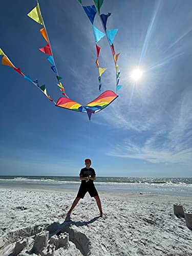 Lenkdrachen HONBO Kinder Drachen Große Delta Kites für Kinder