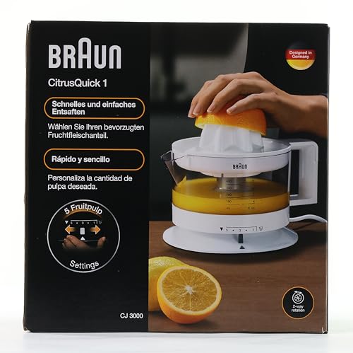 Saftpresse Braun Household Tribute Collection CJ 3000 Zitruspresse