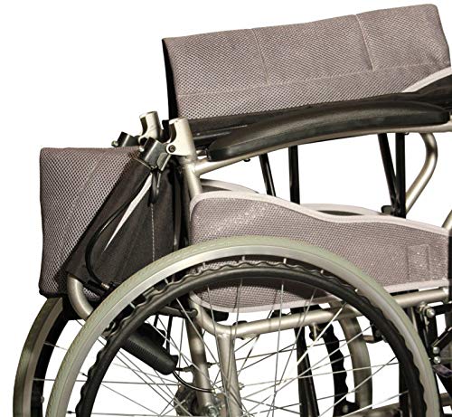 Rollstuhl Antar AT52301 Stuhl mit ultraleichten Stahlrädern 12,5 kg.