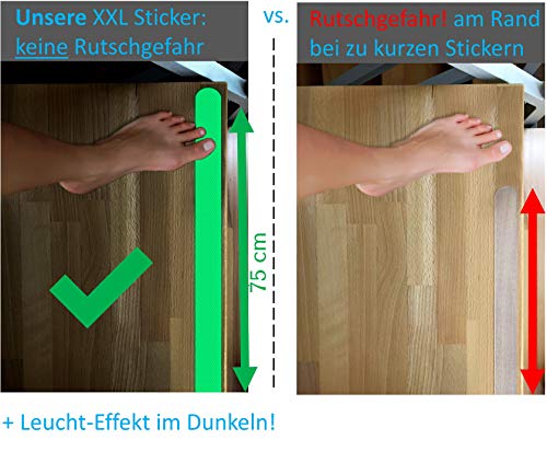 Antirutschstreifen Treppe cocofy Fluoreszierende Anti Rutsch