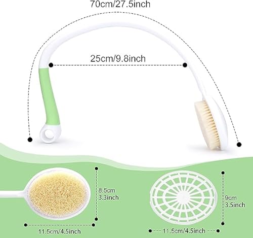 Rückenschrubber Fanwer Rückenbürste mit Langem Stiel