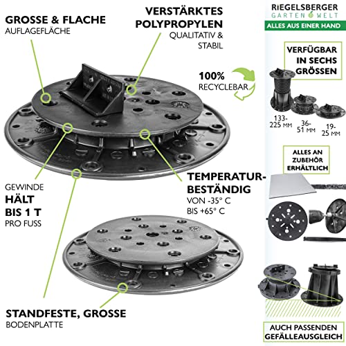 Stelzlager Gartenwelt Riegelsberger Justierbarer Balkenlager Basic