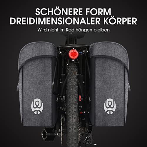 Fahrradtaschen HONGYEA Fahrradtasche Doppeltasche