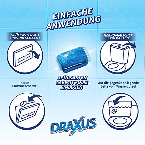 Wasserkastenwürfel DRAXUS 60x Spülkasten Tabs