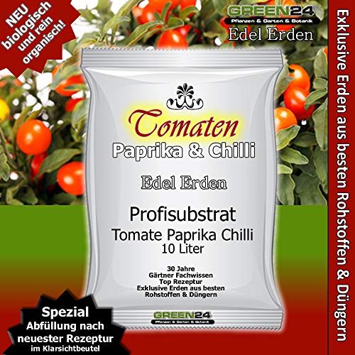 Tomatenerde GREEN24 Paprikaerde Chillierde, 10 Ltr. Profi Linie