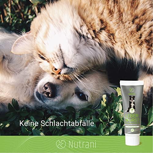 Hundeleberwurst Nutrani Leberwurst Hunde Tube 3 x 75g