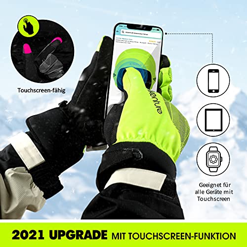 Langlauf-Handschuhe HIKENTURE Winterhandschuhe, wasserdicht