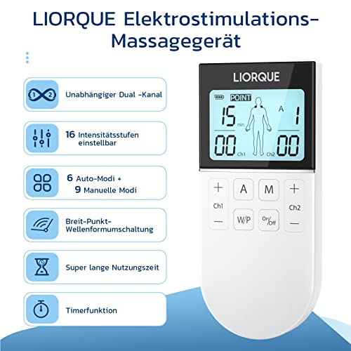 Muskelstimulator LIORQUE TENS Reizstromgerät