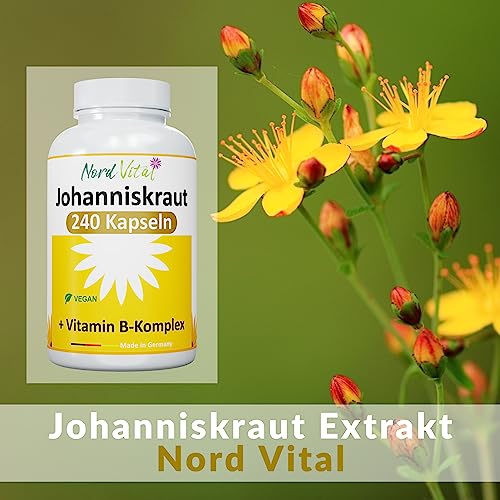 Johanniskraut Nord Vital NEU! Extrakt – 5000 mg pro Tagesdosis