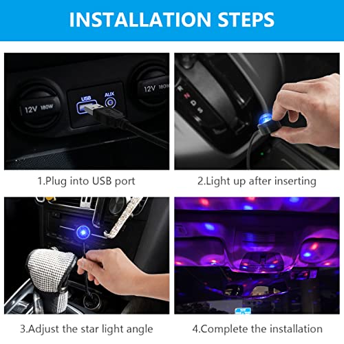 Auto-Sternenhimmel URAQT LED Auto Decke Starlight, USB