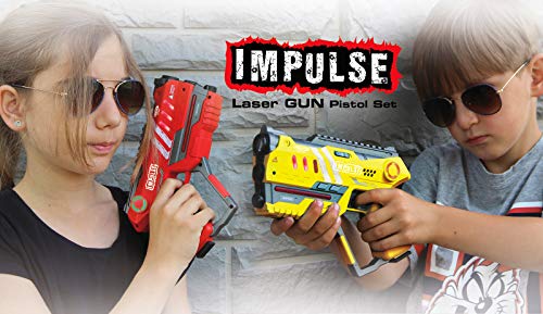 Lasertag-Set JAMARA 410085 410085-Impulse Gun, Pistol Set