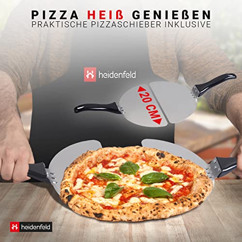 Pizzadom heidenfeld elektrischer Pizzaofen Napoli, 1200 Watt