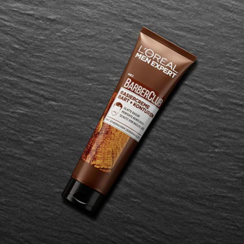 Rasiercreme L’Oréal Men Expert Barber Club, für Bart-Konturen