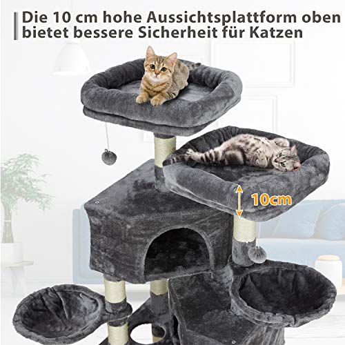 Kratzbaum MSmask, stabil, groß, Katzenbaum für große Katzen