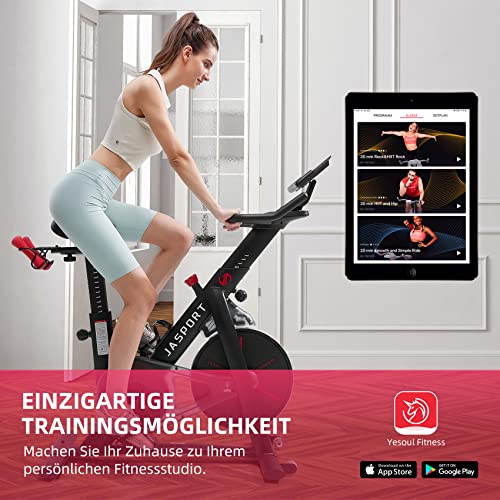 Indoor Bike JASPORT Smart Indoor Speedbike S3, leise Heimtrainer