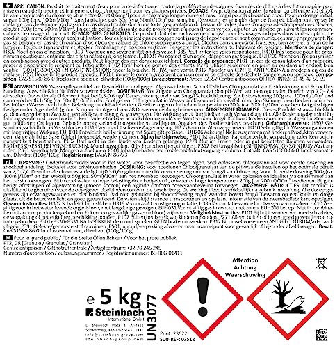 Chlorgranulat STEINBACH Poolpflege , 5 kg, Chlorprodukte