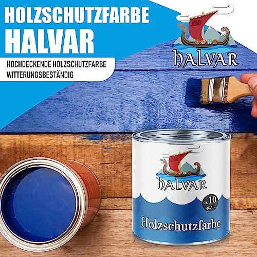 Wetterschutzfarbe Weiß Halvar Holzschutzfarbe skandinavische