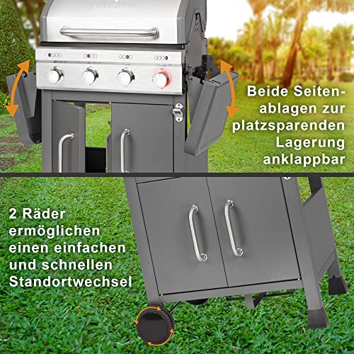 Gasgrill 4 Brenner ProfiCook ® Gasgrill 4-Brenner