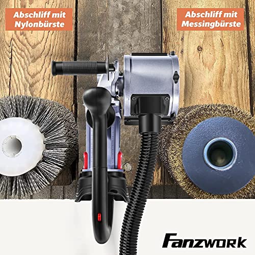 Schleifroller FANZWORK V2 1500 Watt Satiniermaschine