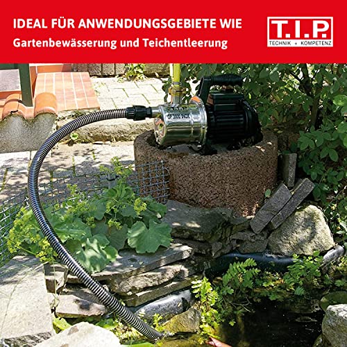 Gartenpumpe T.I.P. Edelstahl, 2.950 l/h Fördermenge, 42 m