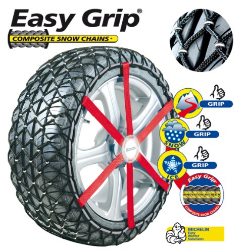 Anfahrhilfe MICHELIN 92302 Textilschneekette Easy Grip J11, ABS