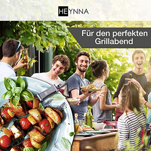 Schaschlikspieße HEYNNA ® Premium Grillspieße Edelstahl