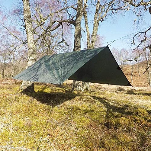 Tarp DD HAMMOCKS Sonnensegel, 3 x 3 m, grün