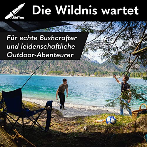 Tarp ARMYou 3x3m Wildness Edition Ultraleicht, WaterRepell